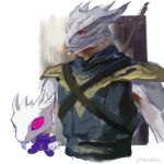  1boy adsun baldur&#039;s_gate baldur&#039;s_gate_3 blue_tongue chibi chibi_inset colored_tongue dragon_boy dragon_horns dragonborn_(d&amp;d) dungeons_&amp;_dragons horns looking_at_viewer male_focus multiple_views red_eyes slit_pupils the_dark_urge_(baldur&#039;s_gate) tongue tongue_out upper_body watermark weibo_watermark white_background 