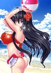 bikini breasts horizon_ariadust kyoukai_senjou_no_horizon mizutsuki_rei swimsuits underboob 