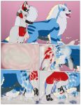 absurd_res anal anal_knotting anal_penetration animal_genitalia animal_penis anthro anthro_on_feral arcanine bestiality big_penis blue_body blue_fur bodily_fluids canine_genitalia canine_penis cum cum_explosion cum_in_ass cum_inflation cum_inside cum_on_camera cum_on_leg cum_on_self cum_pool duo excessive_cum excessive_genital_fluids fan_character feral from_behind_position fur fusion generation_1_pokemon generation_4_pokemon generation_7_pokemon genital_fluids genitals grey_body grey_fur hi_res inflation jm-luxro justin_the_lycanrio knot knotting kody_the_arcantales larger_penetrated leaking_cum lucario lycanroc male male/male male_penetrated male_penetrating male_penetrating_male ninetales nintendo out_of_frame pawpads paws penetration penis pokemon pokemon_(species) pokemon_fusion red_body red_eyes red_fur sex size_difference tongue tongue_out x-ray_view yellow_eyes