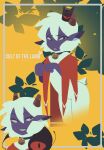 ambiguous_anthro ambiguous_gender anthro biped bottomless bovid caprine clothed clothing cult_of_the_lamb digital_drawing_(artwork) digital_media_(artwork) english_text featureless_crotch fur hi_res kittem4 lamb_(cult_of_the_lamb) looking_at_viewer mammal massive_monster_(studio) scut_tail sheep short_tail simple_background solo tail text white_body white_fur white_wool wool_(fur) yellow_background