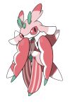  absurdres antennae artist_request full_body highres insect_wings lurantis official_art pink_eyes pokemon pokemon_(creature) pokemon_focus pokemon_sm solo standing third-party_source transparent_background wings 