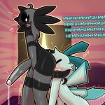 1:1 2023 ahoge ambiguous_gender amphibian anthro arthropod artist_name axolotl balls bangs between_buttocks big_penis biped black_body black_sclera black_tail blue_body blush blush_lines bodily_fluids butt character_request digital_drawing_(artwork) digital_media_(artwork) duo eyes_closed genital_fluids genitals glistening glistening_body grey_hair hair heart_symbol hi_res huge_penis insect inside lepidopteran licorice_(oxyoxyoxyox) long_penis looking_back male male/ambiguous marine markings mole_salamander monotone_body moth nude nude_male open_mouth oxyoxyoxyox penis precum salamander side_view standing stinkface striped_markings stripes tail text thick_thighs white_eyes wings