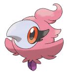  animal_focus artist_request eyelashes full_body highres no_humans official_art pokemon pokemon_(creature) pokemon_focus pokemon_xy red_eyes solo spritzee third-party_source transparent_background 