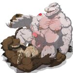 anthro anthro_on_anthro anthro_penetrated anthro_penetrating anthro_penetrating_anthro balls barazoku bodily_fluids brown_body crocodilian cum cum_on_chest cum_on_own_penis cum_on_penis cum_on_self cum_splatter cumshot drooling duo dust_yang ejaculation erection facial_piercing foreskin genital_fluids genitals hi_res humanoid_genitalia humanoid_penis lying male male/male male_penetrated male_penetrating male_penetrating_male multiple_piercings muscular muscular_anthro muscular_male narrowed_eyes nipple_piercing nipple_ring nipples nose_piercing nose_ring nude on_back on_top open_mouth orange_eyes overweight overweight_anthro overweight_male penetration penis piercing pink_balls pink_nipples pink_penis reptile ring_piercing saliva saliva_string scalie septum_piercing septum_ring sex tan_body vein veiny_muscles veiny_penis white_body