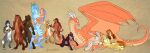 animal_genitalia anthro anthro_on_anthro arkoninu athletic athletic_anthro athletic_male balls biped blep blue_body blue_scales braided_hair brown_body brown_fur canid canine canine_genitalia canis carrying_another casual_nudity cedarwolf claws collar collar_only cuddling digital_drawing_(artwork) digital_media_(artwork) digitigrade domestic_dog dragon european_mythology eye_contact felid feral fully_sheathed fur genital_slit genitals grey_body grey_fur group hair happy hi_res horn hug jaguar jewelry lizard looking_at_another male male/male mammal markings mythological_creature mythological_scalie mythology necklace nude orange_body orange_scales pantherine pawpads paws penis penis_tip quadruped reptile scales scalie sheath signature simple_background size_difference smile spots spotted_body spotted_fur tan_body tan_fur tongue tongue_out western_dragon white_body white_fur wings wolf wolf-of-samhain