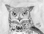  ambiguous_gender avian beak drawn eurasian_eagle-owl feral horn owl pointy_ears portrait solo 
