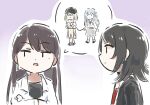  4girls bang_dream! bang_dream!_it&#039;s_mygo!!!!! black_hair black_hat black_jacket black_shirt blonde_hair blue_hair brown_skirt dog earrings grey_skirt hat holding holding_leash jacket jewelry leash long_hair long_sleeves lyy medium_hair misumi_uika multiple_girls red_shirt shiina_taki shirt sidelocks single_earring skirt togawa_sakiko white_background yahata_umiri 