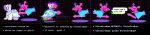 abstract_background absurd_res blush blush_stickers chromatic_aberration clone clone_transformation computer_virus_(species) deltarune digital_creature dizzydreadful duo emanata english_text feral gameplay_mechanics generation_3_pokemon geometric_background glitch grid_background hi_res hypnosis jagged_mouth lgbt_pride lineless long_image mind_control motion_lines multicolored_neckwear multicolored_scarf multiple_scenes neckwear nintendo nonbinary_(lore) numel onomatopoeia pattern_background pokemon pokemon_(species) pride_color_neckwear pride_color_scarf pride_colors ringed_eyes scarf sequence simple_background sound_effects species_transformation speech_bubble spiral spiral_eyes surprise surprised_expression swirl_emanata text text_box trans_(lore) transformation transformation_sequence transgender_pride_colors twinning undertale_(series) virovirokun wide_image willow_(willowpoke)