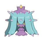  artist_request blue_eyes colored_sclera full_body mareanie no_humans official_art pokemon pokemon_(creature) pokemon_focus pokemon_sm sharp_teeth simple_background solo spikes straight-on teeth third-party_source white_background yellow_pupils yellow_sclera 