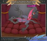 absurd_res anal_beads anal_beads_in_cloaca animal_genitalia anthro artpack cloaca cloacal cloacal_penetration curtains female feral generation_7_pokemon genitals heyupyoursjr hi_res holding_leg live nintendo penetration pokeball pokeball_anal_beads pokeball_sex_toy pokemon pokemon_(species) presenting salazzle scalesandfeatherspack2025 sex_toy sex_toy_in_cloaca sex_toy_insertion solo tail tail_fetish tail_play