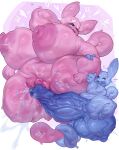 2025 absurd_res anthro balls big_balls big_breasts big_penis blue_body blue_eyes bodily_fluids breasts duo female female_penetrated genital_fluids genitals hi_res huge_balls huge_breasts huge_penis hyper hyper_balls hyper_genitalia hyper_penis larger_female male male/female male_penetrating male_penetrating_female morbidly_obese morbidly_obese_female nude obese obese_female onomatopoeia overweight overweight_female penetration penile penile_penetration penis penis_in_vagina pink_body qvq1024 sex simple_background size_difference smaller_male sound_effects species_request sweat text vaginal vaginal_penetration vein veiny_balls veiny_penis vulva