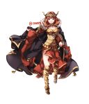  1girl armor armored_boots boots breastplate breasts buckler cape celica_(fire_emblem) celica_(queen_of_valentia)_(fire_emblem) choker cleavage conope crown earrings fire_emblem fire_emblem_echoes:_shadows_of_valentia gold_armor jewelry long_hair long_sleeves queen red_eyes red_hair red_skirt shield skirt 