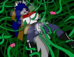 absurd_res anal anal_penetration anthro anus belt big_breasts black_boots black_clothing black_footwear blue_bottomwear blue_clothing blue_hair blue_jeans blue_pants blush blush_lines bodily_fluids bodily_fluids_from_ass bodily_fluids_in_pussy boots bottomwear breasts brown_clothing brown_jacket brown_topwear canid canine canis clothed clothing clothing_lift denim denim_bottomwear denim_clothing drooling enjoying eyes_closed female footwear fur genitals grey_body grey_fur hair happy happy_sex hi_res holding_breast jacket jeans lactating long_hair male male/female mammal nipple_fetish nipple_play nipple_suck nipple_suckers nipples open_mouth pants penetration penis_tentacles pink_nipples red_clothing red_shirt red_topwear reena_dreamer saliva sex shirt shirt_lift shoes solo steam sucking tentacle_around_arm tentacle_around_breast tentacle_around_leg tentacle_in_ass tentacle_in_vagina tentacle_penetration tentacle_sex tentacle_trap tentacles topwear torn_clothing trapped vaginal vaginal_penetration vulva watermark wolf