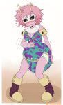 abdl absurd_res ashido_mina aweye-ff big_breasts big_diaper bite biting_lip black_sclera blush bodily_fluids boots bottomwear breasts clothed clothing diaper diaper_fetish feces female footwear fur_jacket hair hand_on_belly hand_on_diaper hi_res horn horned_humanoid humanoid legwear looking_at_viewer mask my_hero_academia nervous nervous_sweat pink_body pink_hair pooping quirked_human_(my_hero_academia) shoes sholder_pads simple_background slime soiled_diaper soiling soiling_diaper solo standing stockings sweat teeth touching_diaper unclean_diaper used_diaper wearing_diaper yellow_eyes