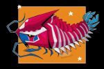  absurdres arthropod artist_logo dikelo dikelocephalina fossil_fighters from_side full_body highres logo no_humans snek_snack solo star_(symbol) tail trilobite vivosaur 