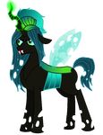  changeling crossgender equine fangs friendship_is_magic ghostboy ghostboy100battle green_eyes male mammal my_little_pony queen_chrysalis_(mlp) solo wings 