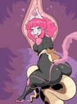  blush breasts butt cat drooling feline female hair hypnofood hypnosis hypnotized jungle_book kaa_(jungle_book) male mammal mind_control open_mouth pink_hair reptile saliva scalie side_boob snake tongue tongue_out vorarephilia vore wide_hips 