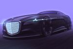  artist_name black_car blue_background car commentary_request glowing kai55 light_trail logo mercedes-benz mercedes-benz_vision_iconic motion_blur motor_vehicle no_humans original product_placement shadow simple_background vehicle_focus 