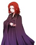  cigarette idora_(idola) male_focus red_eyes red_hair simple_background solo stiyl_magnus to_aru_majutsu_no_index white_background 