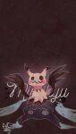  claws closed_mouth full_body ghost highres looking_at_viewer meme_(sleepsheep) mimikyu no_humans pokemon pokemon_(creature) pokemon_focus reflection solid_oval_eyes 