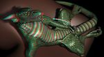  3drb anaglyph cum cumshot dragon looking_at_viewer male masturbation millennium_dragon orgasm penis scalie solo stereogram wookiee_(artist) 