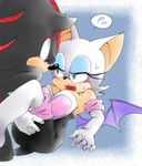  1girl couple furry hetero poke_(pokechan) rouge_the_bat shadow_the_hedgehog sonic_team sonic_the_hedgehog 