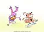  buster_bunny cartoon comic dark_clefita female greeting horn lagomorph mammal mate nintendo pok&#233;mon pok&eacute;mon rabbit tiny_toon tiny_toon_adventures tiny_toons toon video_games warner_brothers 