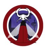 anthro arthropod back_wings beetle cloak clothing dung_beetle hollow_knight_(franchise) horn humanoid insect ironclad_beetle male scarabaeid severis severis_(severis) solo spread_wings standing team_cherry tiger_beetle vessel_(species) wings zopherid