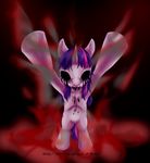  bleeding creepy cutie_mark equine female feral friendship_is_magic hair horn horse mammal motch multi-colored_hair my_little_pony nightmare_fuel pony solo twilight_sparkle_(mlp) unicorn 