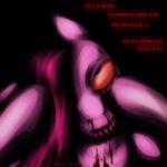  blood blue_eyes creepy english_text equine female feral friendship_is_magic hair horse mammal motch my_little_pony nightmare_fuel nosebleed pink_hair pinkamena_(mlp) pinkie_pie_(mlp) pony solo text 