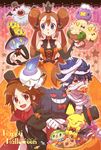  2boys :o black_eyes blue_eyes blue_hair bow bowtie bridal_gauntlets brown_eyes brown_hair candle candy creature crown double_bun drifloon english fang fire flame food gen_1_pokemon gen_2_pokemon gen_4_pokemon gen_5_pokemon gengar grin hat hue_(pokemon) jigglypuff joltik kyouhei_(pokemon) lampent litwick lollipop long_hair mei_(pokemon) multiple_boys mummy pichu pokemon pokemon_(creature) pokemon_(game) pokemon_bw2 pumpkin red_eyes short_hair smile solosis sweatdrop swirl_lollipop twintails whimsicott woobat yellow_eyes yukigi 