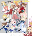  ! >_< 6+girls azumanga_daioh azumanga_daioh's_school_uniform black_eyes black_hair black_pants black_pantyhose black_socks blonde_hair blue_eyes blue_hair blue_jacket brown_eyes brown_hair brown_shoes character_request closed_eyes copyright_request crossover dress ga_geijutsuka_art_design_class glasses gochuumon_wa_usagi_desu_ka? grey_background grey_jacket grey_skirt guitar hair_ornament hairclip hidamari_sketch hirasawa_yui holding holding_guitar holding_instrument ichigo_mashimaro instrument itou_chika jacket k-on! kafuu_chino kagamihara_nadeshiko kill_me_baby kogami_akira kokaki_mumose long_hair looking_at_viewer lucky_star mihama_chiyo mihama_chiyo's_father motosu_school_uniform multiple_crossover multiple_girls neckerchief nichijou nonohara_yuzuko nuko_(shoujo_shuumatsu_ryokou) oribe_yasuna pants pantyhose parallel_hairclips pink_neckerchief pink_shirt red_sailor_collar red_shirt red_skirt red_sweater red_vest ryouou_school_uniform sailor_collar sakuragaoka_high_school_uniform school_uniform shinonome_nano shirt shoes short_hair shoujo_shuumatsu_ryokou simple_background skirt socks speech_bubble striped_clothes striped_shirt sweater tippy_(gochiusa) toshinou_kyouko twintails v-shaped_eyebrows vest white_dress white_shirt x_hair_ornament yamabuki_high_school_uniform yamaguchi_kisaragi yuno_(hidamari_sketch) yurucamp yuruyuri yuuri_(shoujo_shuumatsu_ryokou) yuyushiki 