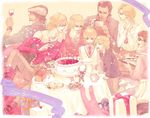  6+boys barnaby_brooks_jr barnaby_brooks_sr birthday birthday_cake cake child emily_brooks family food kaburagi_t_kotetsu multiple_boys multiple_girls multiple_persona muted_color older samantha_taylor teenage tiger_&amp;_bunny time_paradox younger yui_(nightflight) 