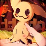  1:1 2026 bestiality blush bodily_fluids cum cum_in_vagina cum_inside detailed_background digital_media_(artwork) duo female female_on_human female_penetrated fence feral feral_penetrated generation_7_pokemon genital_fluids grass hi_res human human_on_feral human_penetrating human_penetrating_feral interspecies larger_human larger_male leaf lodetail male male/female male_on_feral male_penetrating male_penetrating_female mammal mimikyu nintendo penetration penile penile_penetration penis_in_vagina plant pokemon pokemon_(species) pokephilia sex simple_background size_difference smaller_female smaller_feral smaller_penetrated tree vaginal vaginal_penetration 
