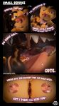 3d_(artwork) absurd_res anthro balls between_breasts breast_squish breasts breath canid canine canis comic digital_media_(artwork) dominant dominant_female duo english_text erection extreme_size_difference female gale_(galeboomer) genitals harness hi_res huge_filesize larger_female macro male male/female mammal mawplay micro mouse murid murine nude open_mouth pippin_(pippinthemouse) pippinthemouse rodent service_top size_difference smaller_male squish submissive submissive_male tail teasing text vore wolf