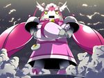  crossed_arms cure_happy happy_robo mecha nanaku_teiru no_humans precure robot smile_precure! smoke 