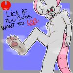  1:1 ambiguous_gender anthro bodily_fluids dialogue dirty dirty_feet feet foot_fetish forced group hi_res human humanoid intersex intersex/male john_(ratfucker616) male mammal micro micro_abuse murid murine musk musk_cloud musky_feet pawpads paws rat ratfucker616 rodent stuck_to_foot sweat sweaty_feet threatening 