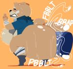 2025 abdominal_bulge anal anal_fluids anal_juice_on_dildo anal_juice_on_sex_toy anal_juice_splatter anal_orgasm anal_penetration anal_squirt anthro bandage bandage_on_cheek bandaged_arm bandaged_leg big_butt black_eyes black_lips black_nose blue_clothing blue_footwear blue_jacket blue_topwear bodily_fluids bottom_heavy brown_body brown_fur bubble_butt butt canid canine canis clenched_teeth clothed clothing colored crop_top crouching curled_tail curvy_figure digital_drawing_(artwork) digital_media_(artwork) dildo dildo_in_ass dildo_insertion domestic_dog dot_eyes ejaculation excessive_anal_juice eyebrows farting_while_penetrated femboy fingers floppy_ears footwear fur gesture glistening glistening_butt hand_gesture hands-free hi_res hoovedleader huge_butt huge_dildo huge_thighs hyper hyper_butt hyper_dildo jacket lineless lips male male_penetrated mammal moobs motion_lines multicolored_body multicolored_fur naruto_headband ninjutsu no_underwear object_in_ass okinashiri_(coleson) onomatopoeia orange_background orgasm pantsless penetration purple_dildo sex_toy sex_toy_in_ass sex_toy_insertion shiba_inu shirt shortstack shortstack_male side_moob side_view simple_background simple_eyes slightly_chubby solo sound_effects spitz sweat sweaty_butt tail tan_body tan_fur teeth text thick_thighs tiptoes toeless_footwear topwear two_tone_body two_tone_fur voluptuous voluptuous_anthro voluptuous_male wide_hipped_anthro wide_hipped_male wide_hips