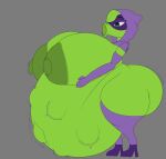 2026 absurd_res areola armwear belly big_areola big_belly big_breasts big_butt big_navel big_nipples black_eyebrows black_eyes breasts butt clothing colored digital_media_(artwork) electronic_arts elemental_creature elemental_humanoid eyebrows eyelashes female fetal_movement flat_colors flora_fauna footwear green_areola green_body green_hair green_nipples green_shadow grey_background hair hand_on_breast hand_on_own_breast hi_res hood huge_areola huge_belly huge_breasts huge_butt huge_navel huge_nipples humanoid hyper hyper_areola hyper_belly hyper_breasts hyper_navel hyper_pregnancy leaf leaf_hair legwear motion_lines navel nipples not_furry outie_navel peashooter_(pvz) plant plant_hair plant_humanoid plants_vs._zombies plants_vs._zombies_heroes popcap_games pregnant pseudo_hair purple_armwear purple_clothing purple_footwear purple_hood purple_legwear purple_mask purple_shoes purple_thigh_highs shoes side_view simple_background siphon_(anatomy) solo thick_thighs thigh_highs unknown_artist