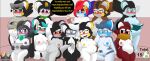 2024 anthro areola balls bandage bandaged_arm beverage blush blushing_profusely book breasts chiro_(skweekers) chord_(thefluffmaestro) dialogue embarrassed emolga emolgack erection eyewear female generation_5_pokemon genitals glasses group harem jeria_(markgish) kerchief kerchief_only liz_(tents_on_fire) male max_the_emolga maximillianlad miko_(zerochill) mostly_nude neckerchief neckerchief_only neckwear nintendo penis pina-martini_(rodent_powered) pokemon pokemon_(species) pregnant pregnant_anthro pregnant_female question_mark scarf scarf_only smoothie tablet teasing teasing_look teasing_partner text vulva wearing_glasses