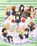  akiyama_mio animal animal_on_head cake candle checkerboard_cookie chibi cookie cup everyone food fruit happy_birthday hirasawa_ui hirasawa_yui k-on! kotobuki_tsumugi minigirl multiple_girls nakano_azusa okuda_nao on_head oversized_object pantyhose party_popper saitou_sumire sakuragaoka_high_school_uniform school_uniform strawberry suzuki_jun tainaka_ritsu teacup ton-chan turtle yamanaka_sawako yuuzaki_takumi 