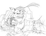  annoyed bite canine cloth fur human male mammal paws scratch sleeping terry terry_cloth toriko wolf 