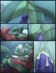  anthro anus argonian balls biceps big_breasts big_penis breast_fondling breasts brunalli butt butt_grab canine close-up clothed clothing collaboration colored_cum comic cowgirl_position cum cum_in_pussy cum_inside cum_on_penis cumshot electricity erection face_spikes female fondling fox fur glowing glowing_eyes green_anus green_body green_cum green_fur green_nipples green_pussy green_tongue gripping head_spikes holding horn interspecies jaw_spikes leaking licking magic male mammal mistresssparkles muscles nipples nude on_top orgasm pecs penetration penis pink_nails pink_pepper precum purple_penis pussy red_body reptile restrained rita_(pink_pepper) scales scalie sex sheath skimpy straddling straight the_elder_scrolls thestory thick_penis toned tongue vaginal vaginal_penetration vein video_games yellow_eyes 