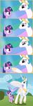  animal_ears boop bushes clouds comic crown cub cute cutie_mark daytime equine eyelashes female friendship_is_magic grass hair hills horn horse horseshoe multi-colored_hair my_little_pony pony princess_celestia_(mlp) purple_body purple_eyes royalty smile star sun twilight_sparkle_(mlp) unicorn white_body winged_unicorn wings young 
