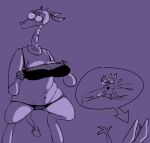  2025 anthro armor balls bed big_breasts breasts cartoon_network clothing cybernetics cyborg duo embarrassed erection excited female furniture genitals giraffe giraffid headgear helmet larger_female machine male mammal mao_mao:_heroes_of_pure_heart murid murine nude on_bed ramaraffe rat ratarang rodent size_difference smaller_male smile the_weaver underwear vulva 