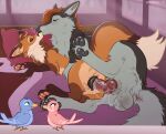 2d_animation animal_genitalia animal_penis animal_vulva animated anus ass_up avian ball_slap ball_tuft balls balls_deep big_balls big_penis bird blush bodily_fluids butt butt_focus canid canine canine_genitalia canine_penis canine_vulva canis cheek_tuft cum cum_drip cum_in_vagina cum_inside cum_on_penis cumshot dated dripping duo ejaculation eyes_closed facial_tuft female feral feral_on_feral feral_penetrating flirting flirting_with_viewer fluffy fluffy_chest fluffy_ears fluffy_hair fluffy_tail fox fox_tail genital_fluids genitals grey_paws hair hips_grab inside kissing knot knotted_penis male mammal mocha_(mochalattefox) mohitopaw neck_tuft nude pawpads paws penetration penis pink_paws raised_hips raised_paw romantic sex sheath size_difference size_play slap spring stormy_(stormwx_wolf) tail tuft vulva wide_hips wolf