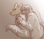  blush canine dog duo gay hug kemono male mammal odemi 