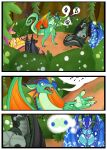  absurd_res anthro aroused bicurious big_breasts blush breasts casual_nudity comic female forest glory_(wof) greatness_(wof) group hi_res hirothedragon kinkajou_(wof) mind_reading moonwatcher_(wof) nightwing_(wof) nipples nude plant queen questioning_sexuality rainforest rainwing_(wof) royalty seawing_(wof) social_nudity thinking_about_breasts tree tsunami_(wof) wings_of_fire 