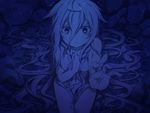  bad_id bad_pixiv_id blue_eyes braid dark hariko ia_(vocaloid) long_hair looking_at_viewer nude solo twin_braids very_long_hair vocaloid 