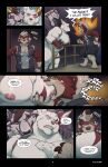  absurd_res anal anal_penetration anthro balls barazoku biceps big_balls big_muscles big_pecs big_penis black_eyes black_penis blush bodily_fluids boss_(thepurp) butt chest_harness clothed clothed/nude clothing comic cum cum_on_another cum_on_body cum_string cumshot dialogue digital_media_(artwork) duo ejaculation english_text erection fur generation_3_pokemon generation_7_pokemon generation_8_pokemon genital_fluids genitals groping_pecs group hair harness harness_only hi_res humanoid_genitalia humanoid_penis lactating licking looking_pleasured lycanroc male male/male male_lactation male_penetrated male_penetrating male_penetrating_male mammal markings midnight_lycanroc milk_on_body mostly_nude muscular muscular_anthro muscular_male navel nintendo nipple_fetish nipple_lick nipple_play nipple_suck nipples nude obstagoon on_railing pec_grab pec_lick pec_sucking pecs penetration penis pink_sclera pokemon pokemon_(species) red_body red_fur red_markings sex speech_bubble squeezing_pec sucking tail talking_to_another text thepurp tongue tongue_out trio white_body white_fur white_penis zang_(thepurp) zangoose 
